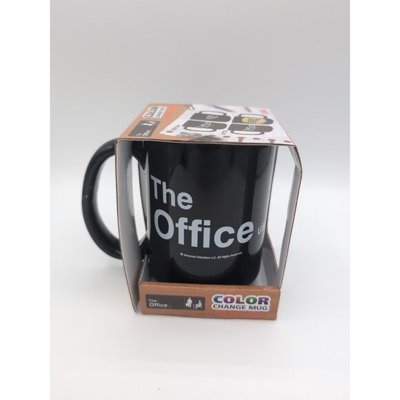 Mug The Office TV Series Zak! Color Change Mug 15oz Stapler in Jell-O prank New - Picture 1 of 3